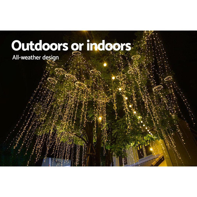 3M Christmas Curtain Fairy Lights String 480 LED Party Wedding - Home & Garden > Garden Lights - Rivercity House & Home Co. (ABN 18 642 972 209) - Affordable Modern Furniture Australia