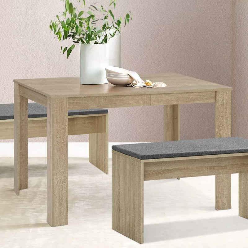 4-6 Seater Natu Dining Table - Oak - Furniture - Rivercity House And Home Co.