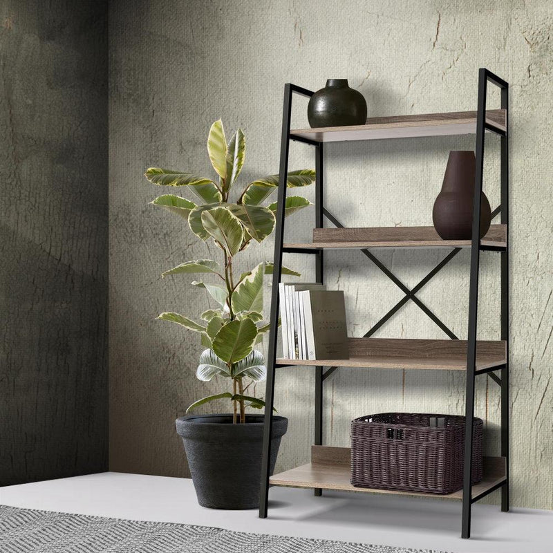 4 Tier Bookcase - Rivercity House & Home Co. (ABN 18 642 972 209) - Affordable Modern Furniture Australia