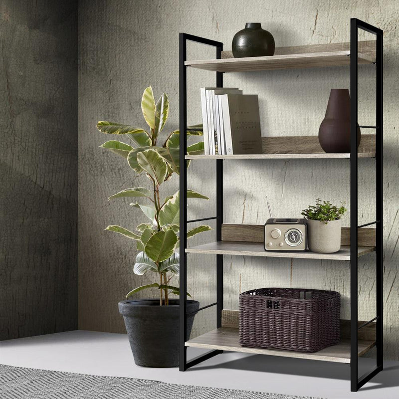 4 Tier Display Shelf (125cm High) - Rivercity House & Home Co. (ABN 18 642 972 209) - Affordable Modern Furniture Australia