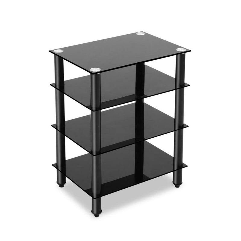 4 Tier TV Media Stand - Rivercity House & Home Co. (ABN 18 642 972 209) - Affordable Modern Furniture Australia