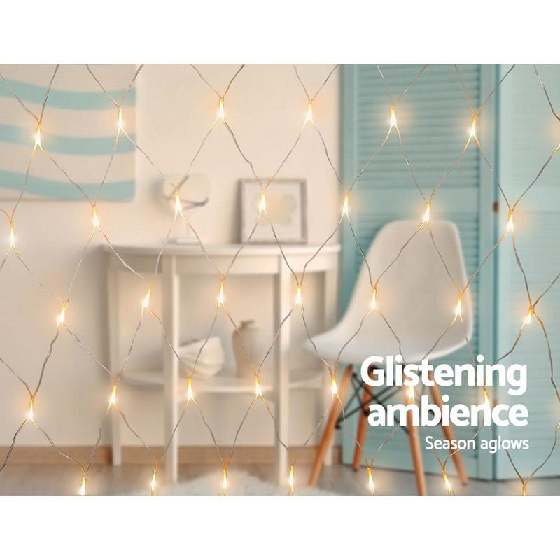 4mx6m Christmas Net Mesh Lights 1000LED String Fairy Party Wedding - Occasions - Rivercity House & Home Co. (ABN 18 642 972 209) - Affordable Modern Furniture Australia