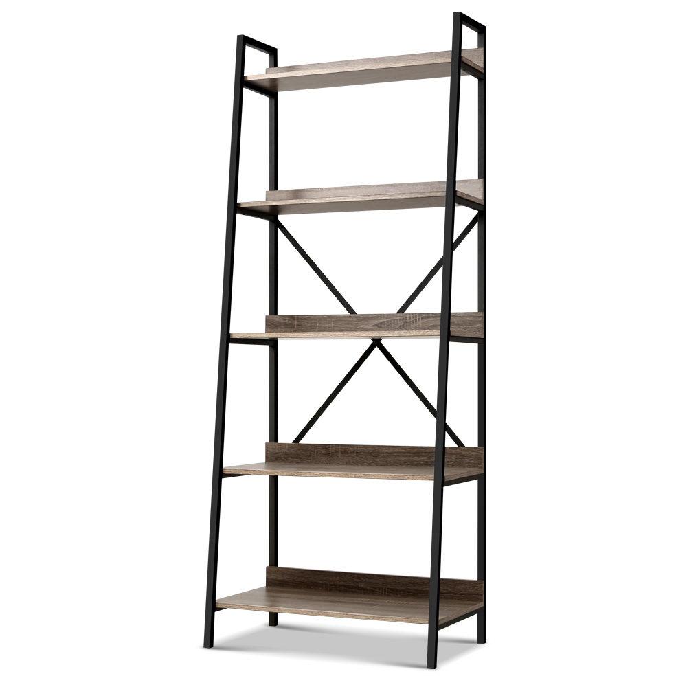 5 Tier Bookcase - Rivercity House & Home Co. (ABN 18 642 972 209) - Affordable Modern Furniture Australia