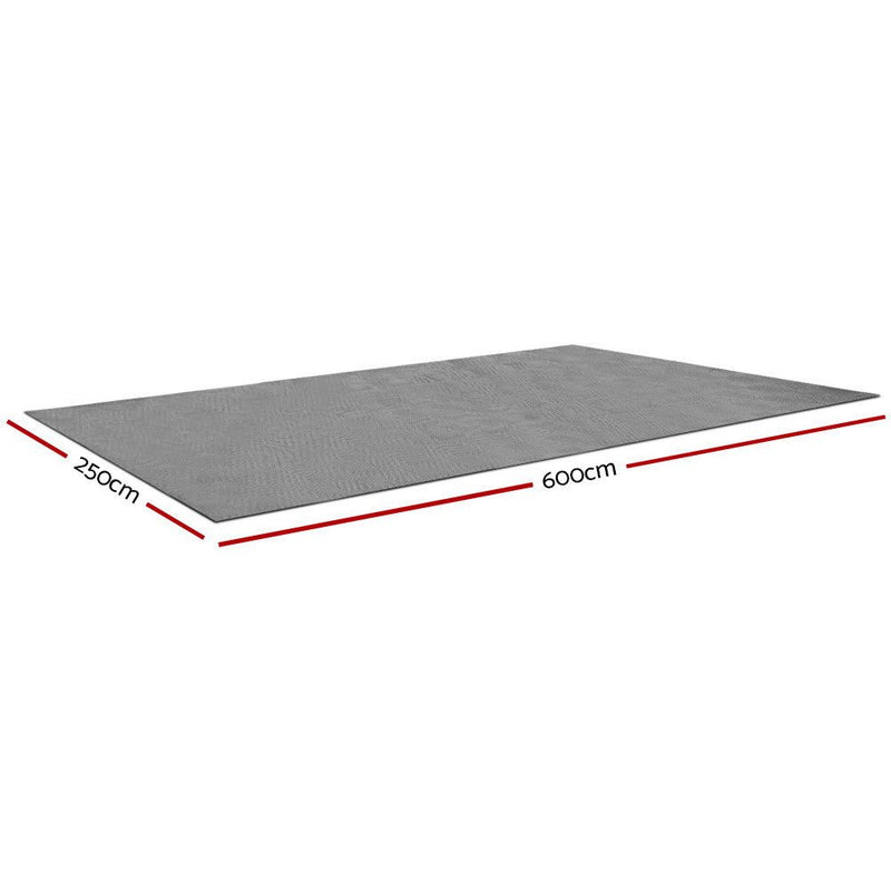 6 X 2.5M Annex Floor Mat - Grey - Outdoor > Camping - Rivercity House & Home Co. (ABN 18 642 972 209) - Affordable Modern Furniture Australia
