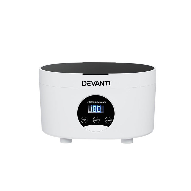 600ml Ultrasonic Cleaner Timer Jewellery Glasses Cleaning Machine Degas - Appliances > Appliances Others - Rivercity House & Home Co. (ABN 18 642 972 209) - Affordable Modern Furniture Australia