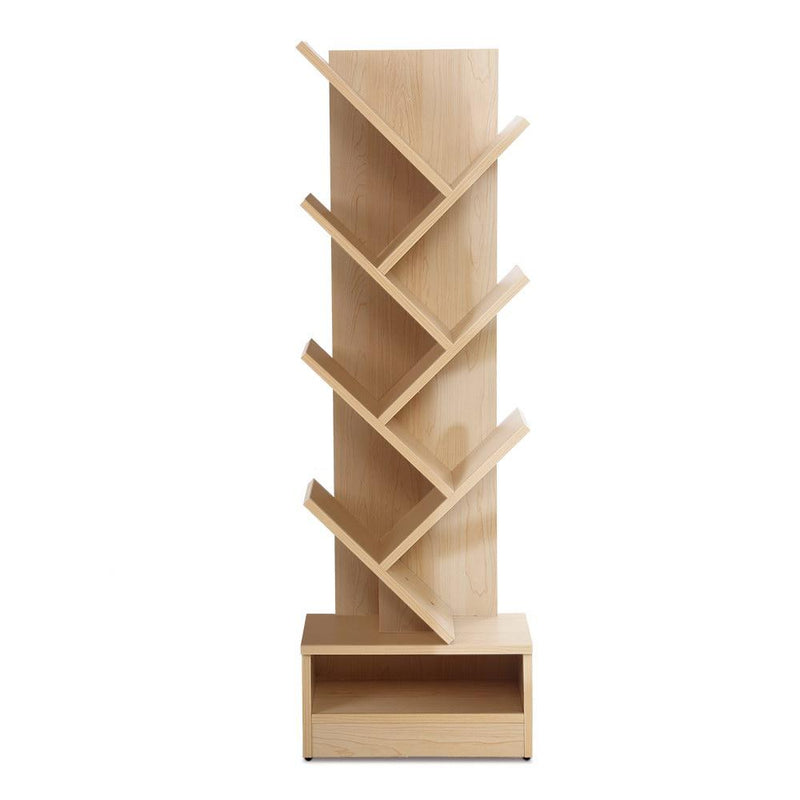 7 Tier Natural Tree Bookcase - Furniture - Rivercity House & Home Co. (ABN 18 642 972 209) - Affordable Modern Furniture Australia