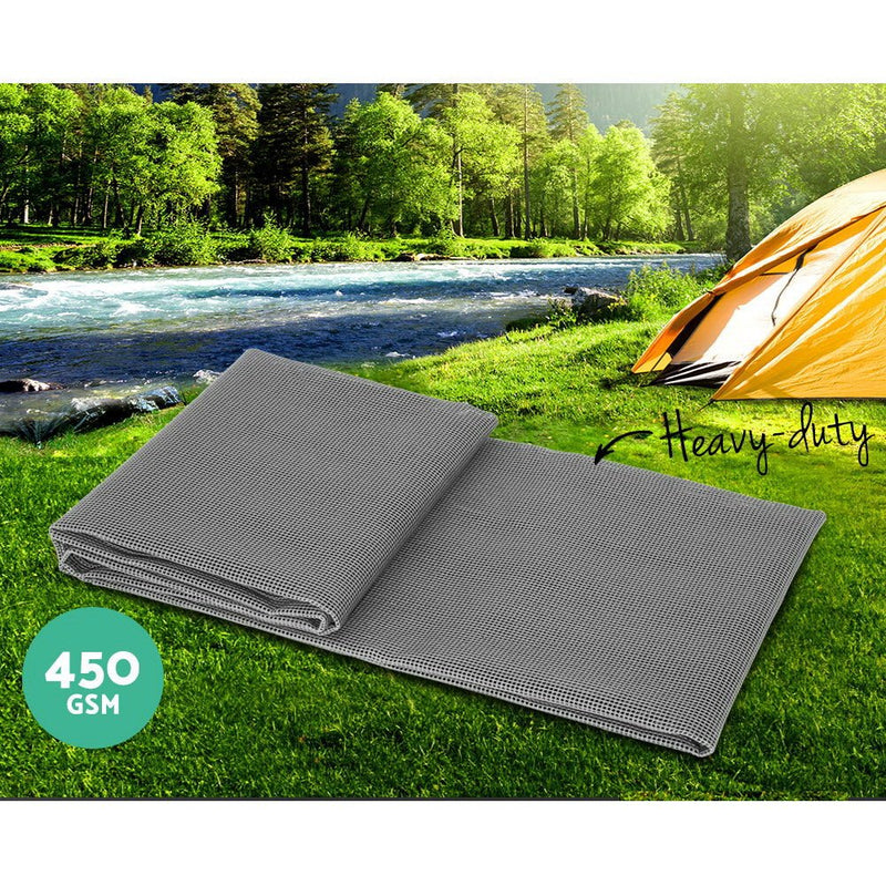7 X 2.5M Annex Floor Mat - Grey - Outdoor > Camping - Rivercity House & Home Co. (ABN 18 642 972 209) - Affordable Modern Furniture Australia