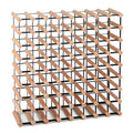 72 Bottle Timber Wine Rack
