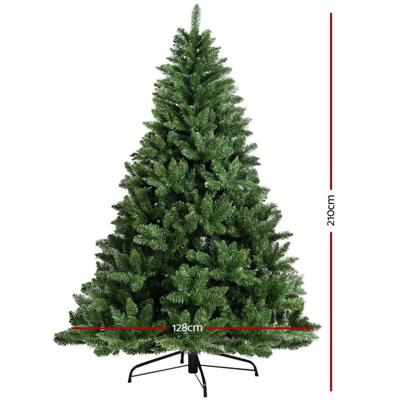 7FT Christmas Tree - Green - Rivercity House & Home Co. (ABN 18 642 972 209) - Affordable Modern Furniture Australia