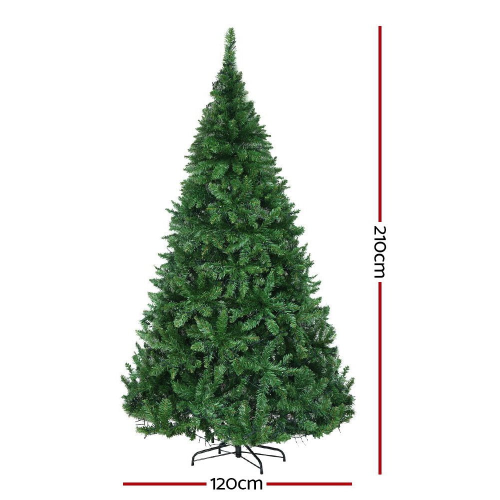7FT Christmas Tree | Tips:1000 | LED Colour: Warm White | LED Count: 1134 - Occasions - Rivercity House & Home Co. (ABN 18 642 972 209) - Affordable Modern Furniture Australia