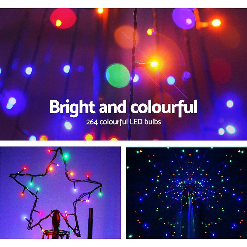 7FT LED Christmas Tree | LED Colour: Multicolour | LED Count 264 | SOLAR POWER - Occasions - Rivercity House And Home Co.