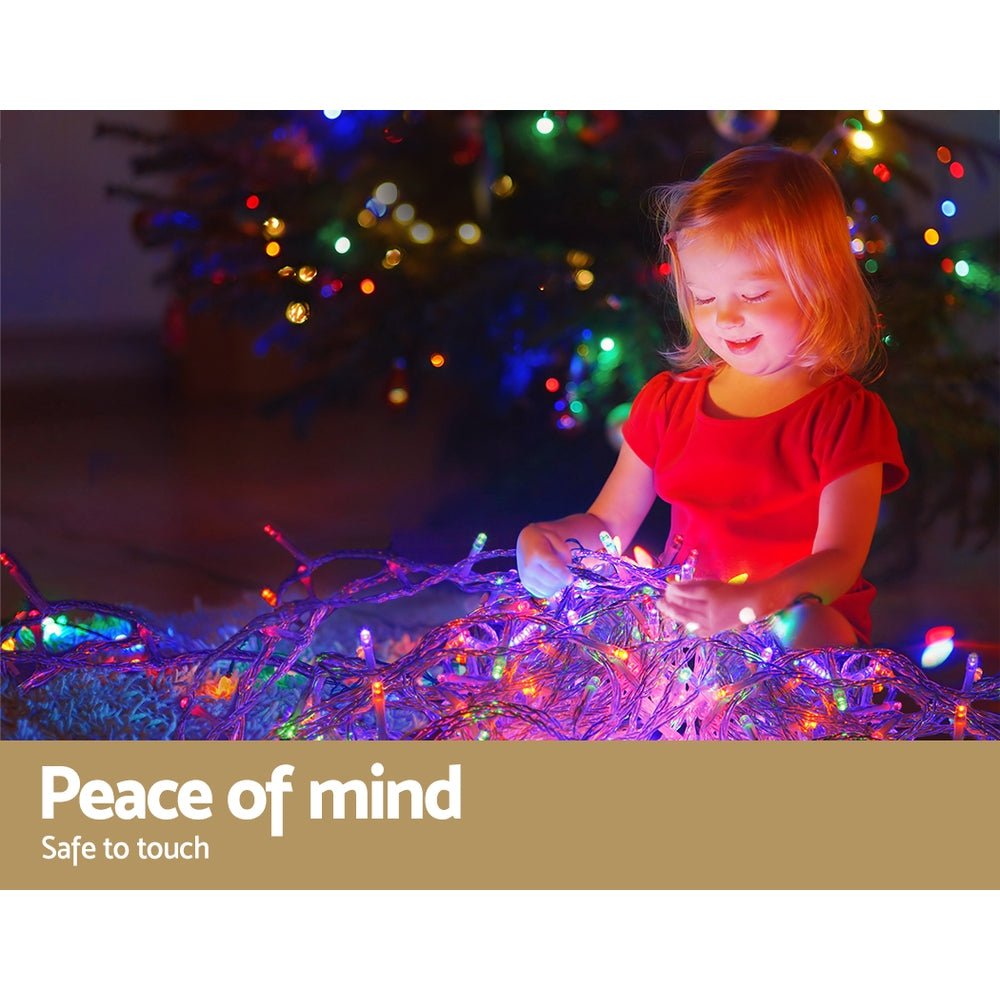 800 LED Christmas Icicle Lights Mutlicolour - Occasions - Rivercity House & Home Co. (ABN 18 642 972 209) - Affordable Modern Furniture Australia