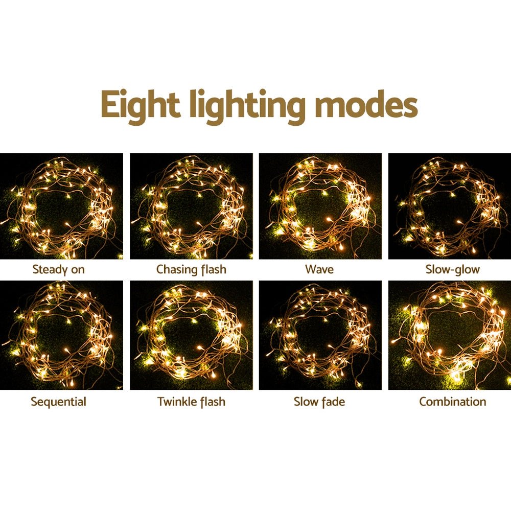 800 LED Christmas Icicle Lights Warm White - Occasions - Rivercity House & Home Co. (ABN 18 642 972 209) - Affordable Modern Furniture Australia