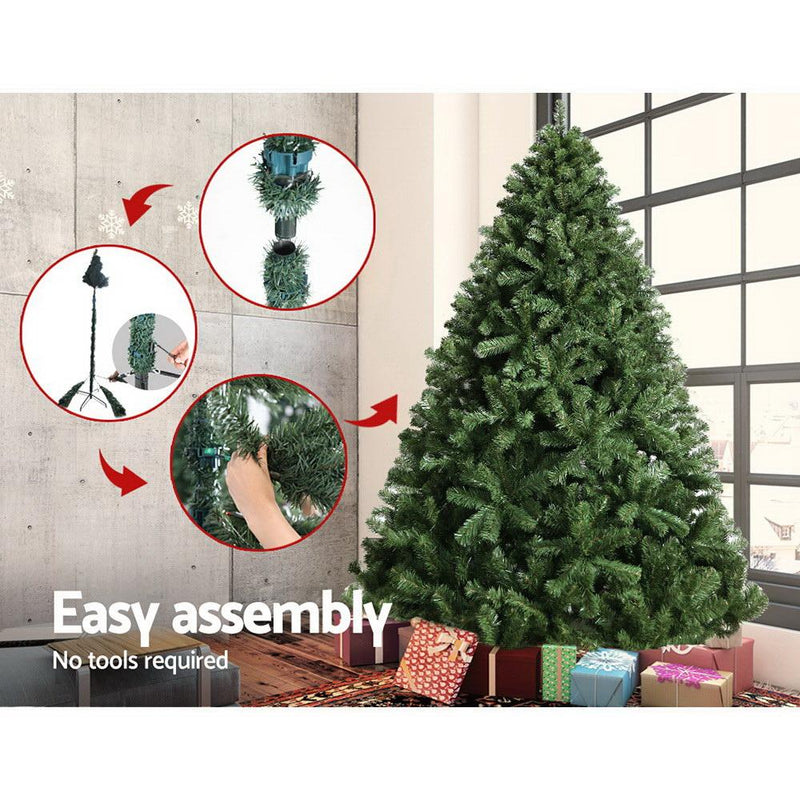 8FT Christmas Tree | Tips: 1500 (Wide Base) - Occasions - Rivercity House & Home Co. (ABN 18 642 972 209) - Affordable Modern Furniture Australia