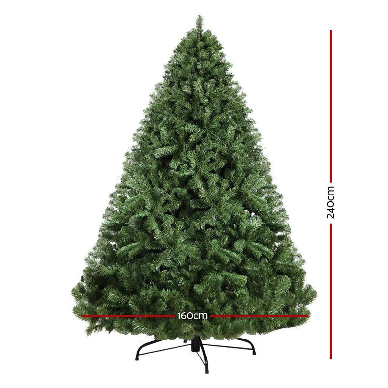 8FT Christmas Tree | Tips: 1500 (Wide Base) - Occasions - Rivercity House & Home Co. (ABN 18 642 972 209) - Affordable Modern Furniture Australia