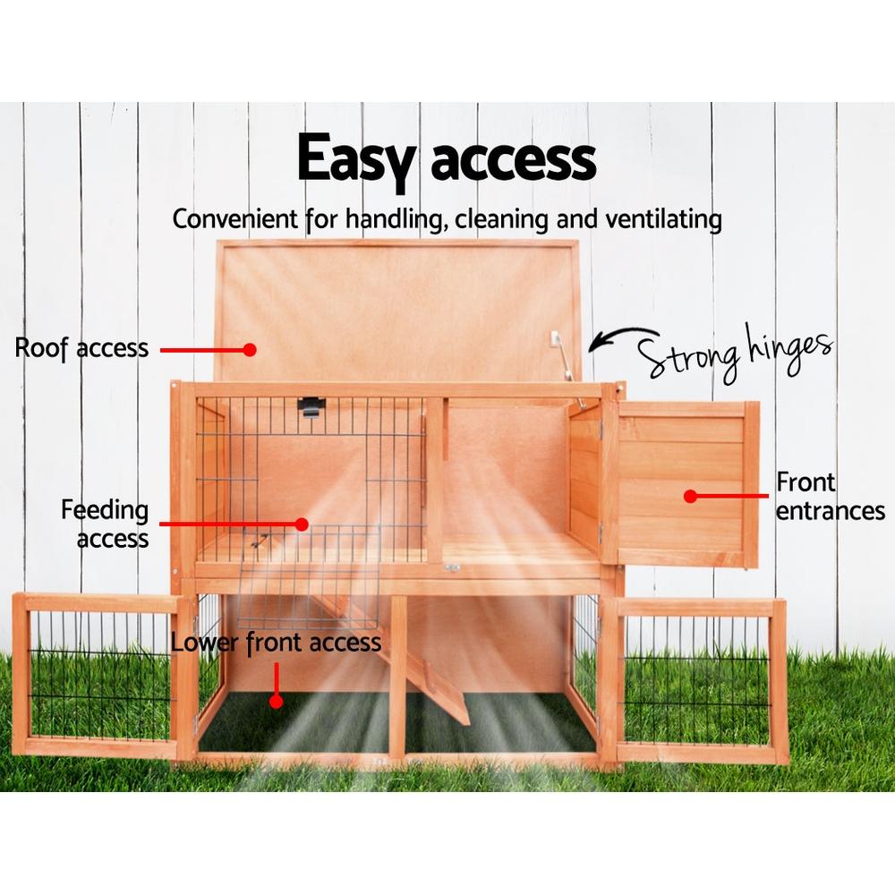 93cm Tal Wooden Pet Coop - Pet Care - Rivercity House & Home Co. (ABN 18 642 972 209) - Affordable Modern Furniture Australia