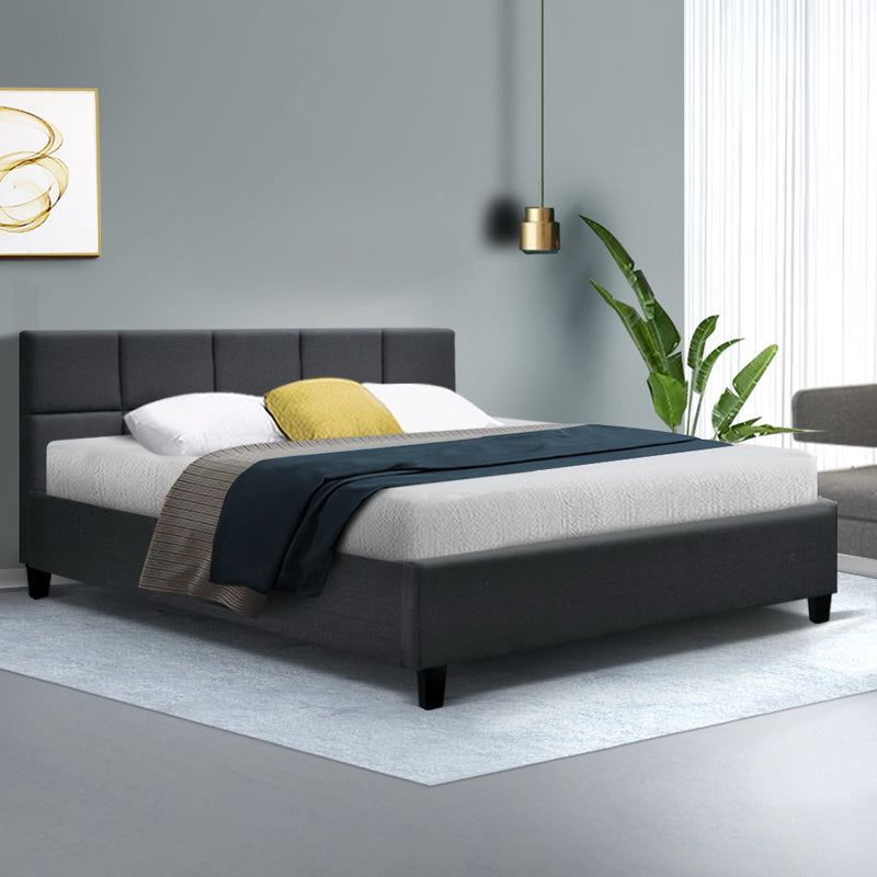 Bondi Queen Bed Frame Charcoal