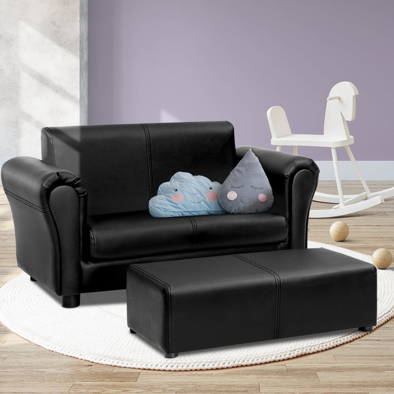 Childrens sale leather couch