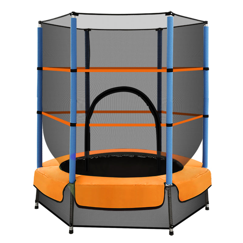 4.5FT Trampoline with Safety Enclosure Net - Rivercity House & Home Co. (ABN 18 642 972 209) - Affordable Modern Furniture Australia