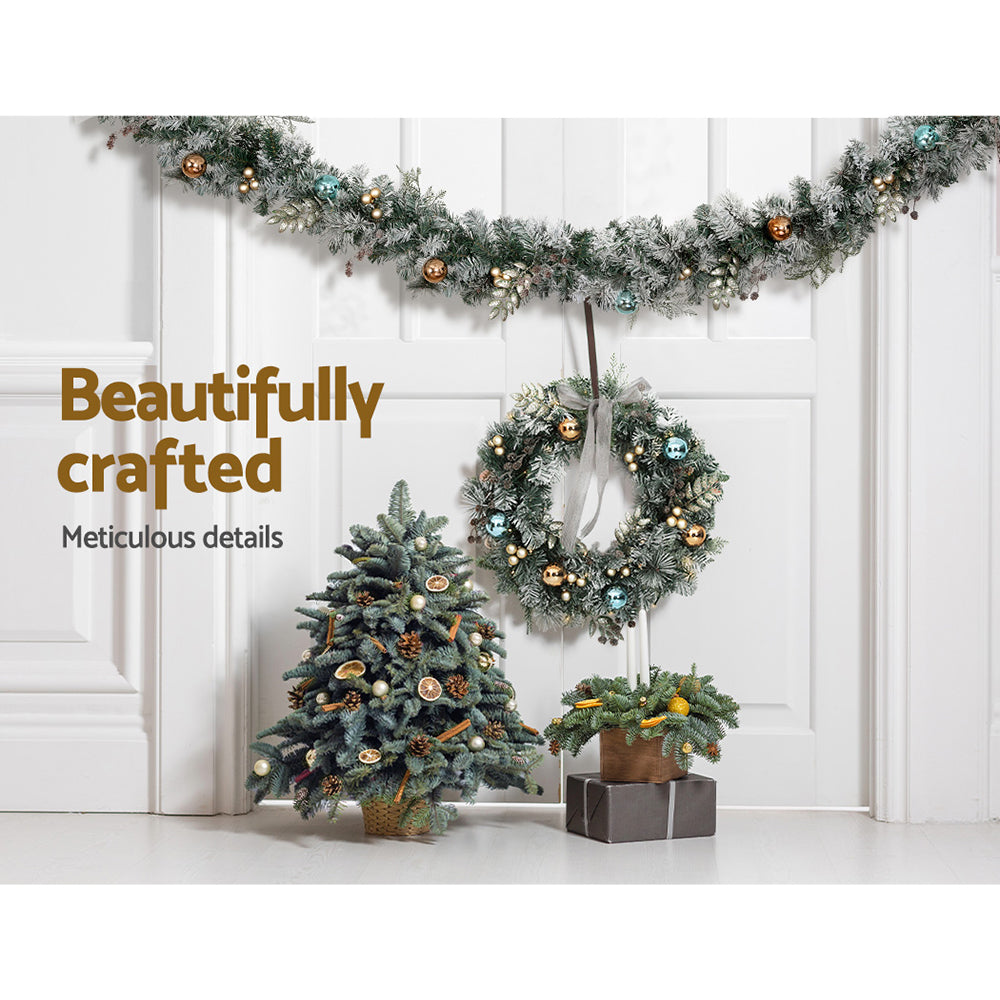2.7M Pre-Lit Christmas Garland with Ornaments - Occasions > Christmas - Rivercity House & Home Co. (ABN 18 642 972 209) - Affordable Modern Furniture Australia