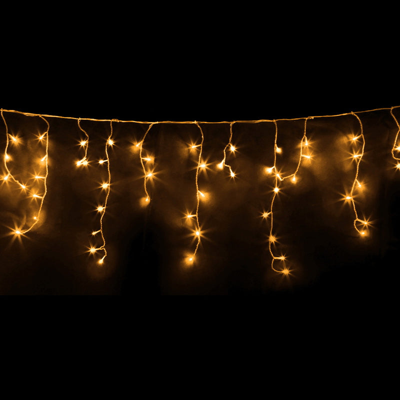 500 LED Solar Powered Christmas Icicle Lights 20M Outdoor Fairy String Party Warm White - Occasions - Rivercity House & Home Co. (ABN 18 642 972 209) - Affordable Modern Furniture Australia
