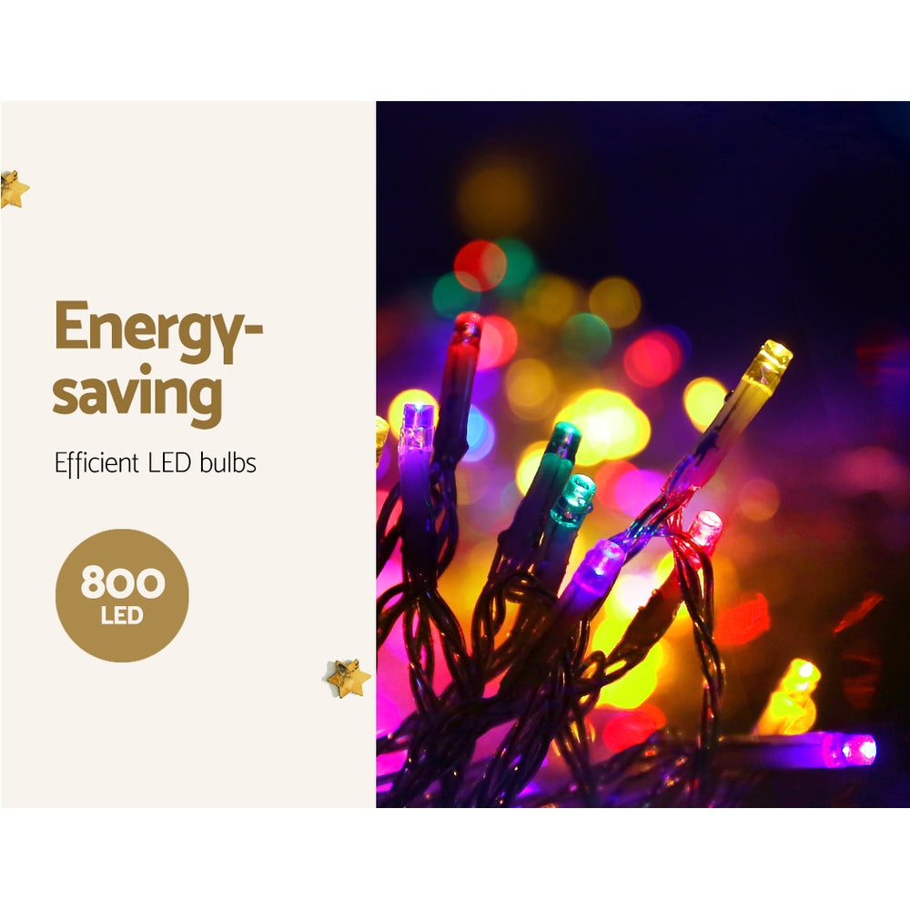 800 LED Christmas Icicle Lights Mutlicolour - Occasions - Rivercity House & Home Co. (ABN 18 642 972 209) - Affordable Modern Furniture Australia