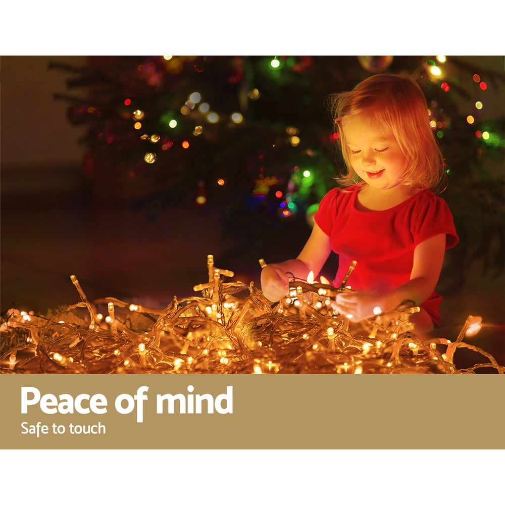 800 LED Christmas Icicle Lights Warm White - Occasions - Rivercity House & Home Co. (ABN 18 642 972 209) - Affordable Modern Furniture Australia