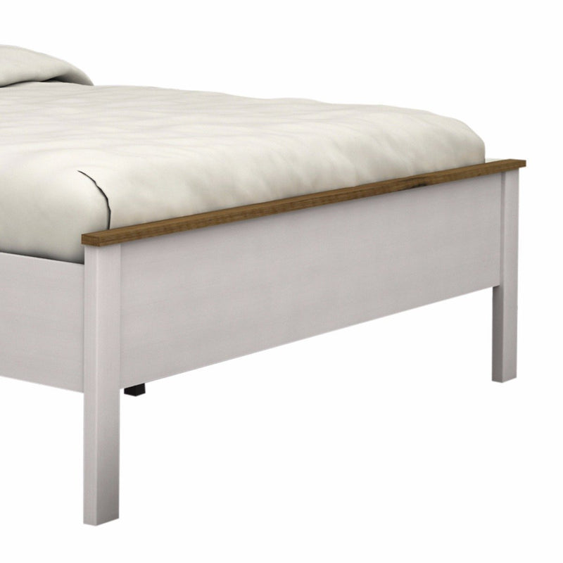 Abelina Queen Bed Frame White - Furniture > Bedroom - Rivercity House & Home Co. (ABN 18 642 972 209) - Affordable Modern Furniture Australia