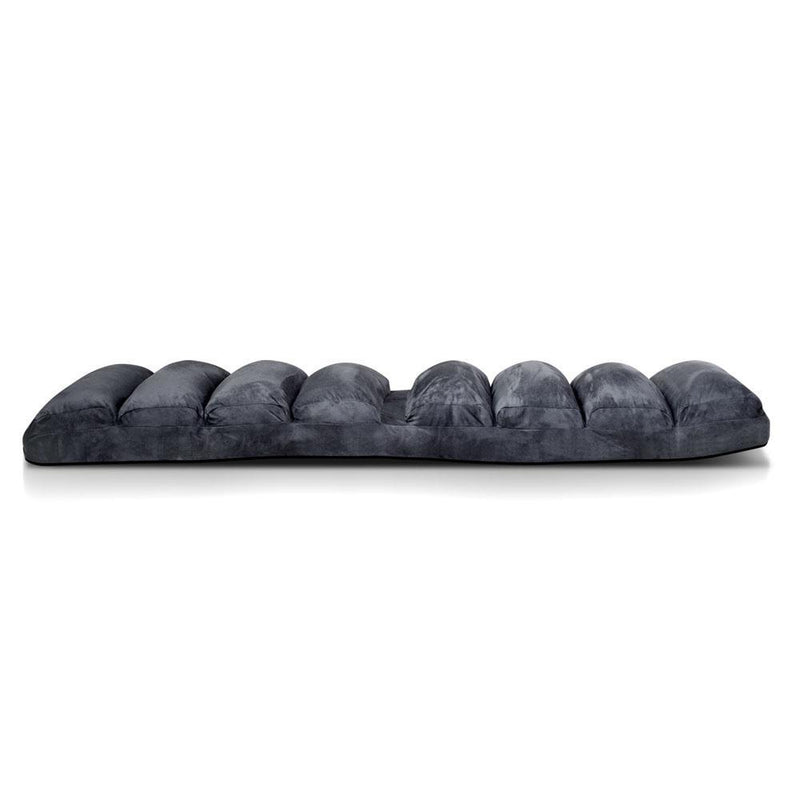 Adjustable Lounge Sofa Chair - Charcoal - Rivercity House & Home Co. (ABN 18 642 972 209) - Affordable Modern Furniture Australia