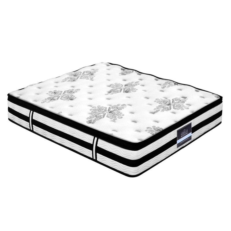 Algarve Euro Top Pocket Spring Mattress 34cm Thick - Super King - Furniture > Mattresses - Rivercity House & Home Co. (ABN 18 642 972 209) - Affordable Modern Furniture Australia