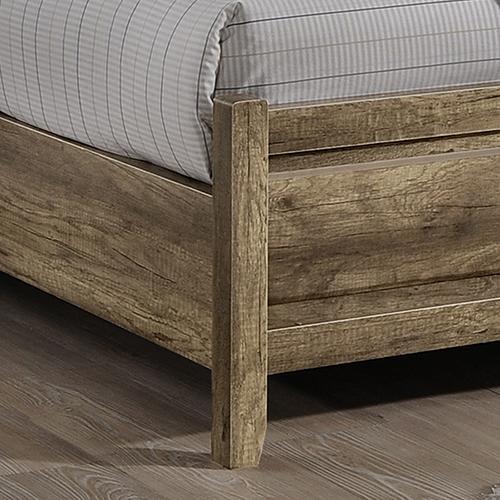 Alice Wooden Queen Bed Base Oak - Furniture > Bedroom - Rivercity House & Home Co. (ABN 18 642 972 209) - Affordable Modern Furniture Australia