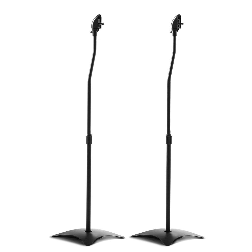 Speaker Stand 75-112cm Adjustable Height Surround Sound Studio Home 2pcs - Audio & Video > Musical Instrument & Accessories - Rivercity House & Home Co. (ABN 18 642 972 209) - Affordable Modern Furniture Australia