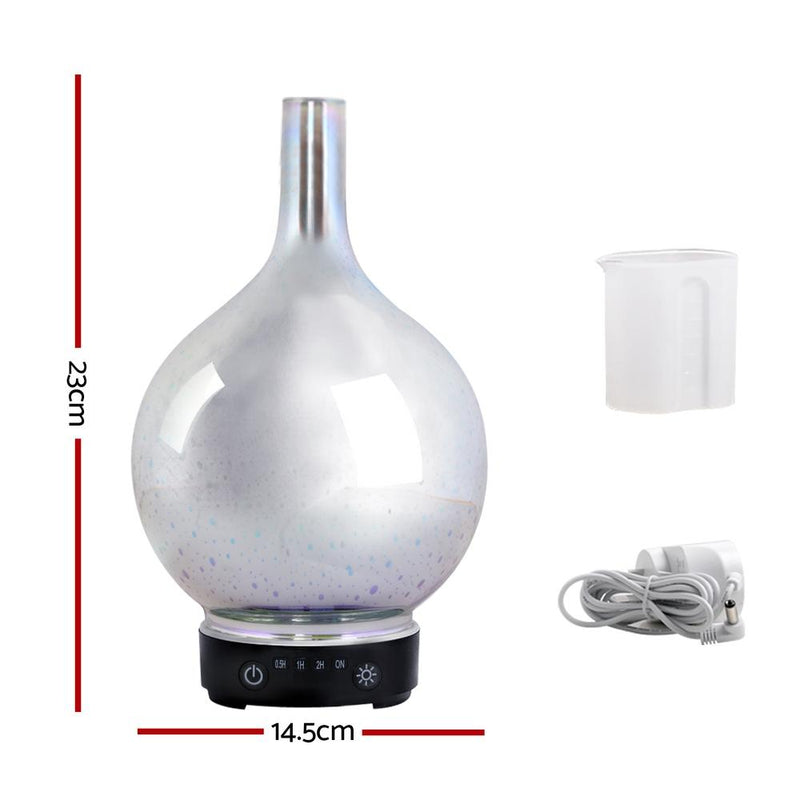 Aroma Diffuser 3D LED Light Oil Firework Air Humidifier 100ml - Rivercity House & Home Co. (ABN 18 642 972 209) - Affordable Modern Furniture Australia