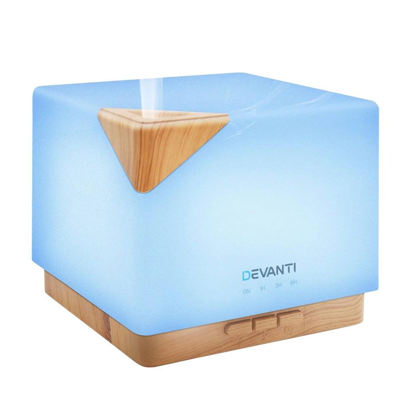 Aroma Diffuser Air Humidifier Night Light 600ml - Rivercity House & Home Co. (ABN 18 642 972 209) - Affordable Modern Furniture Australia