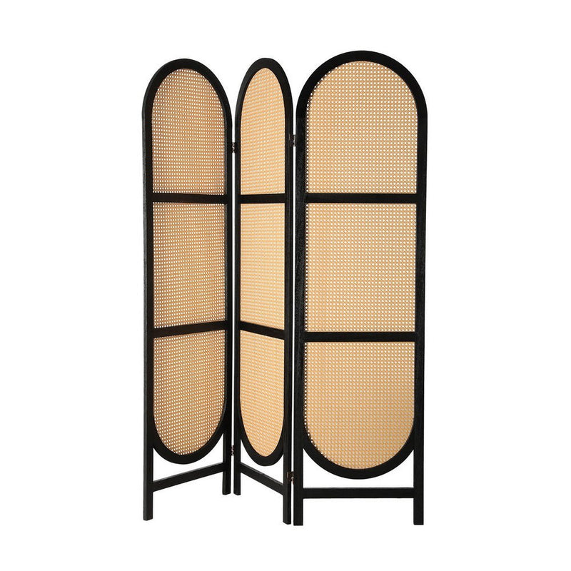 Artiss 3 Panel Room Divider Screen 151x180cm Rattan Brown - Furniture > Bedroom - Rivercity House & Home Co. (ABN 18 642 972 209) - Affordable Modern Furniture Australia