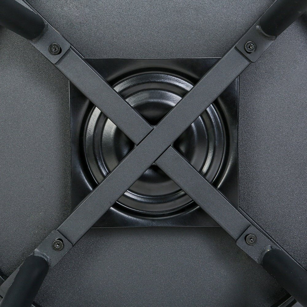 2 x Contemporary Swivel Bar Stools Black - Furniture > Bar Stools & Chairs - Rivercity House & Home Co. (ABN 18 642 972 209) - Affordable Modern Furniture Australia