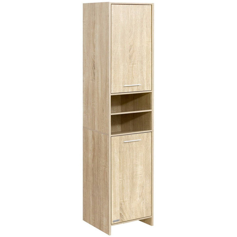 Artiss Bathroom Cabinet Storage 185cm Wooden - Furniture > Bathroom - Rivercity House & Home Co. (ABN 18 642 972 209) - Affordable Modern Furniture Australia