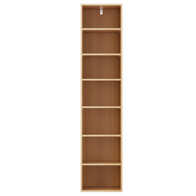 7 Tier Narrow Pine Bookshelf - Furniture > Living Room - Rivercity House & Home Co. (ABN 18 642 972 209) - Affordable Modern Furniture Australia