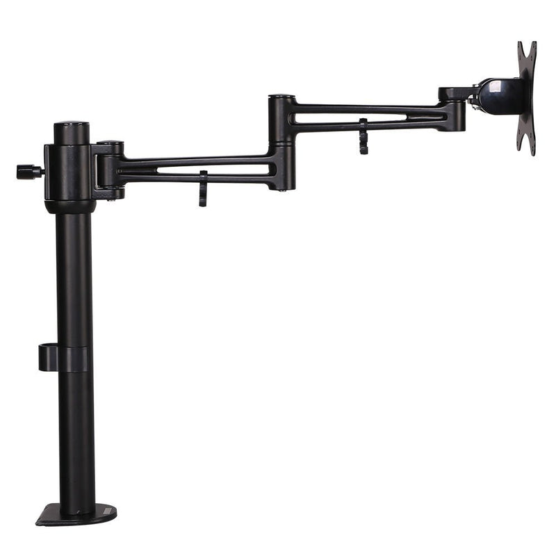 Monitor Arm Mount Single Black - Furniture > Office - Rivercity House & Home Co. (ABN 18 642 972 209) - Affordable Modern Furniture Australia