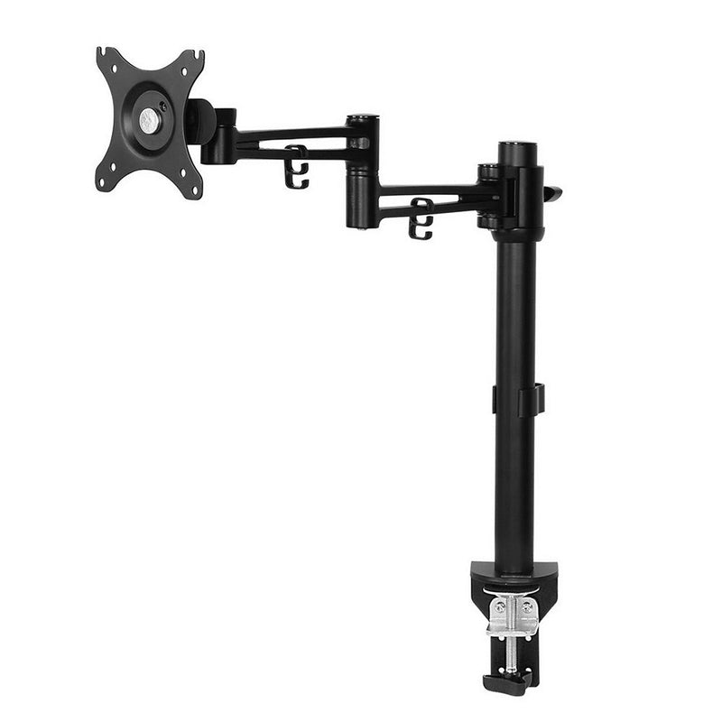 Monitor Arm Mount Single Black - Furniture > Office - Rivercity House & Home Co. (ABN 18 642 972 209) - Affordable Modern Furniture Australia