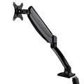Monitor Arm Mount Single Gas Black