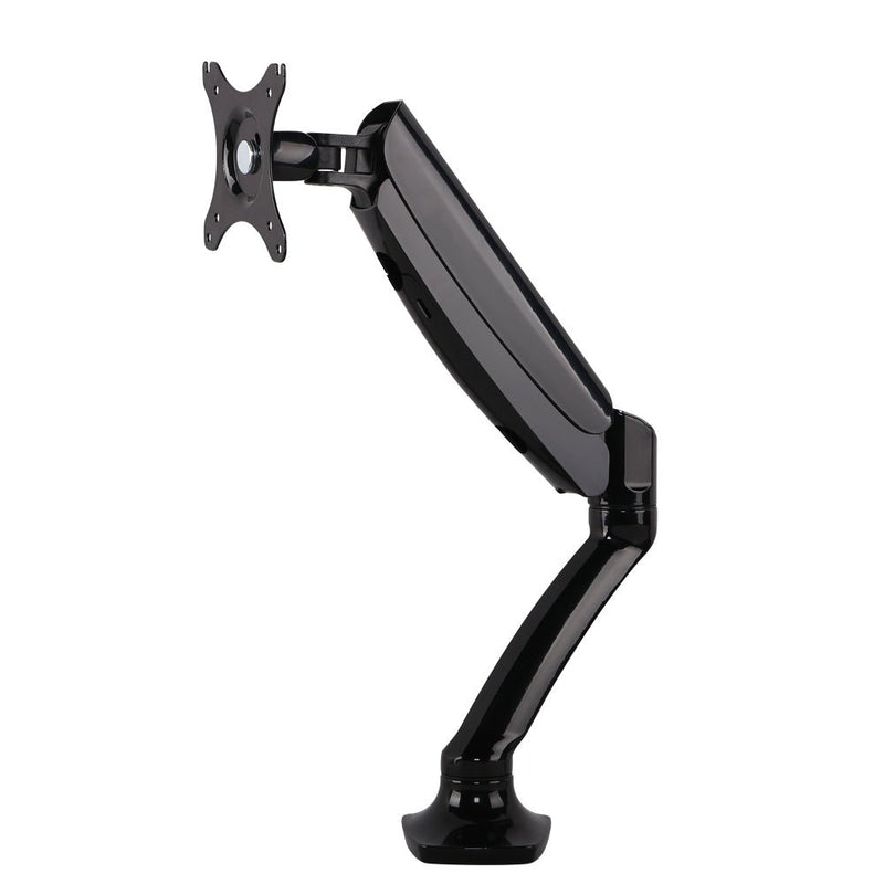 Monitor Arm Mount Single Gas Black - Furniture > Office - Rivercity House & Home Co. (ABN 18 642 972 209) - Affordable Modern Furniture Australia