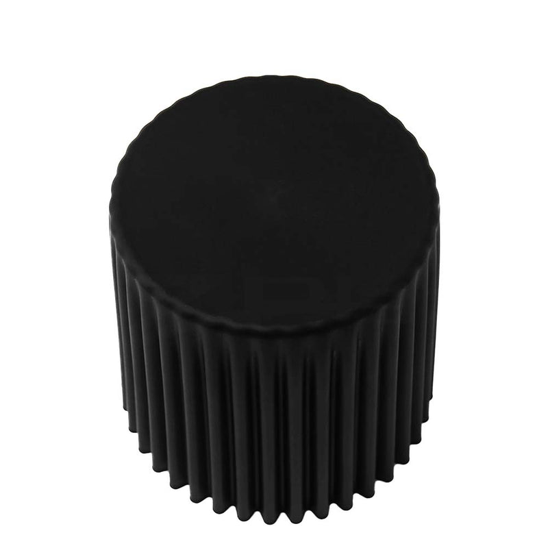 ArtissIn 2x Bar Stools Cupcake Plastic Foot Stool Black - Furniture > Bar Stools & Chairs - Rivercity House & Home Co. (ABN 18 642 972 209)