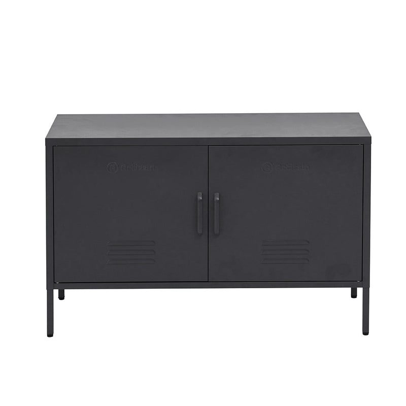 ArtissIn Buffet Sideboard Metal Cabinet - BASE Charcoal - Furniture > Living Room - Rivercity House & Home Co. (ABN 18 642 972 209)
