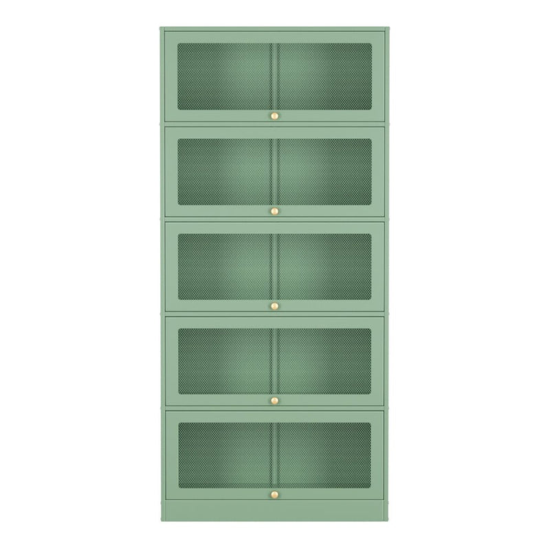 Elia Metal Locker Style Storage Cabinet Sideboard Green - Furniture > Living Room - Rivercity House & Home Co. (ABN 18 642 972 209) - Affordable Modern Furniture Australia