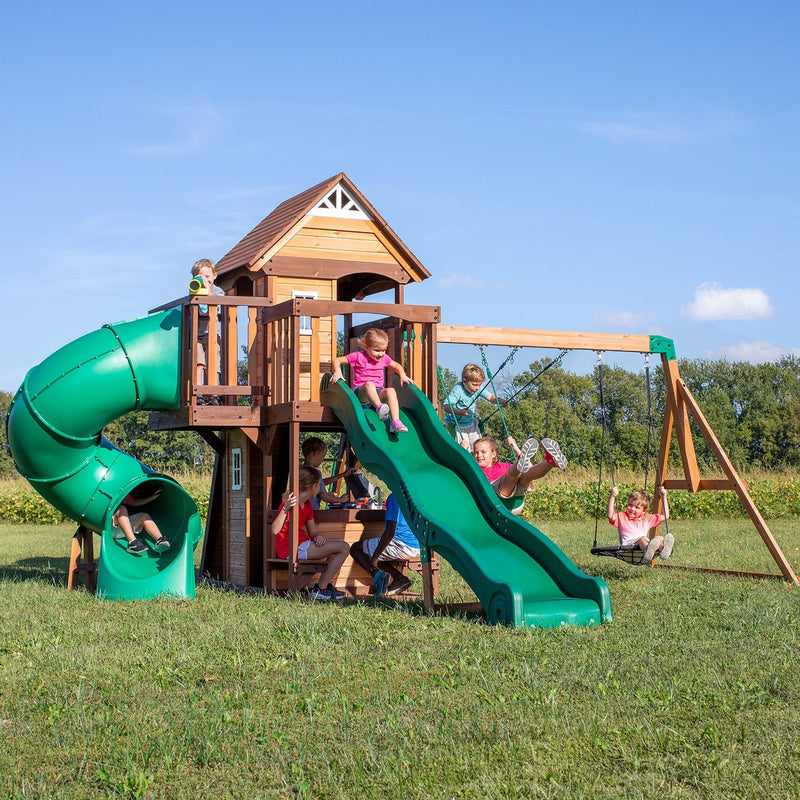Backyard Discovery Cedar Cove Play Centre - Baby & Kids > Toys - Rivercity House & Home Co. (ABN 18 642 972 209) - Affordable Modern Furniture Australia