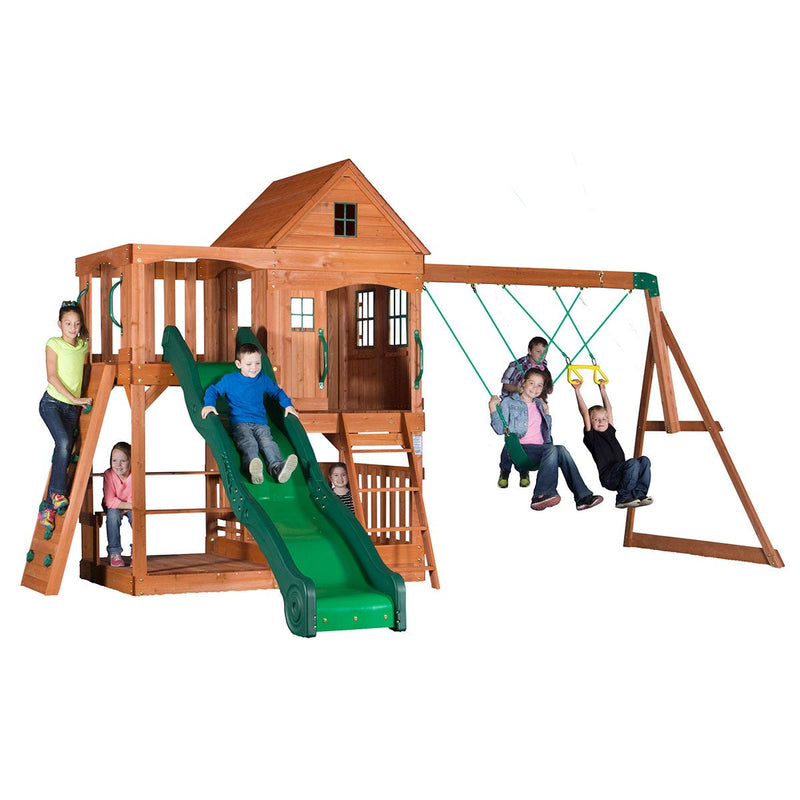 Backyard Discovery Hillcrest Play Center - Baby & Kids > Toys - Rivercity House & Home Co. (ABN 18 642 972 209) - Affordable Modern Furniture Australia