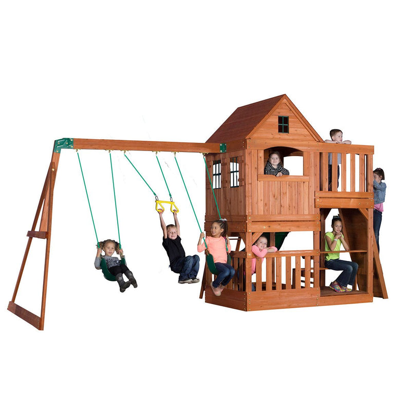 Backyard Discovery Hillcrest Play Center - Baby & Kids > Toys - Rivercity House & Home Co. (ABN 18 642 972 209) - Affordable Modern Furniture Australia