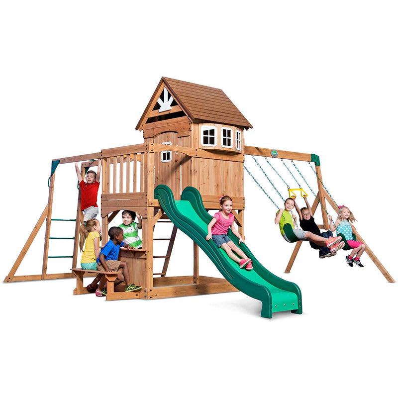 Backyard Discovery Montpelier Play Centre Set - Baby & Kids > Toys - Rivercity House & Home Co. (ABN 18 642 972 209) - Affordable Modern Furniture Australia