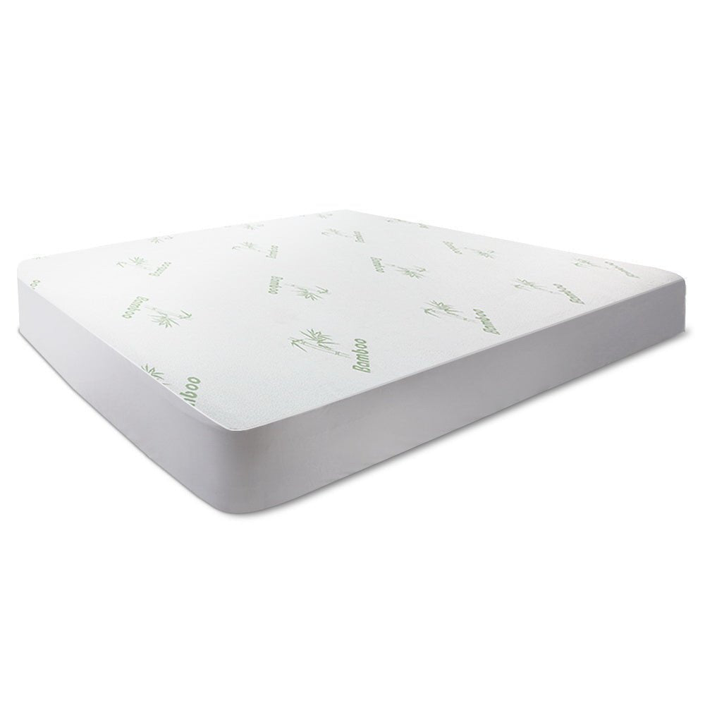 Bamboo Mattress Protector Queen - Rivercity House & Home Co. (ABN 18 642 972 209) - Affordable Modern Furniture Australia
